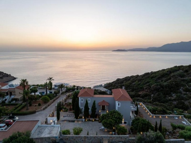 Ammoudara bei Agios Nikolaos Kreta, Ammoudara: Luxuriöse Designer-Villa mit traumhaftem Meerblick zu verkaufen Haus kaufen